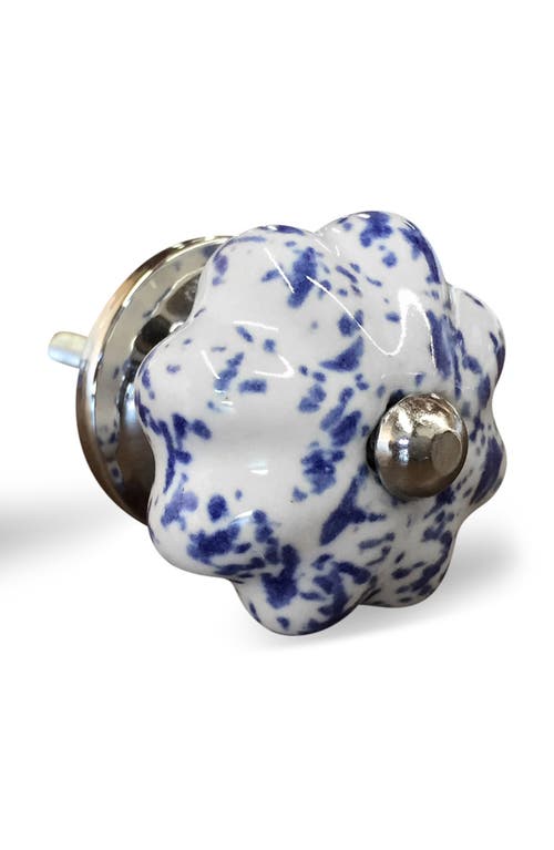Kinetic 8-pack Knobs In Wavy Blue Willow