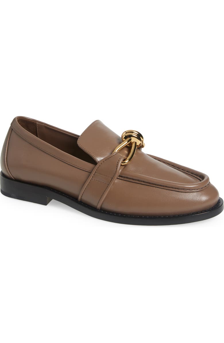 Bottega Veneta Astaire Knot Bit Loafer, Main, color, 2354 Pinecone