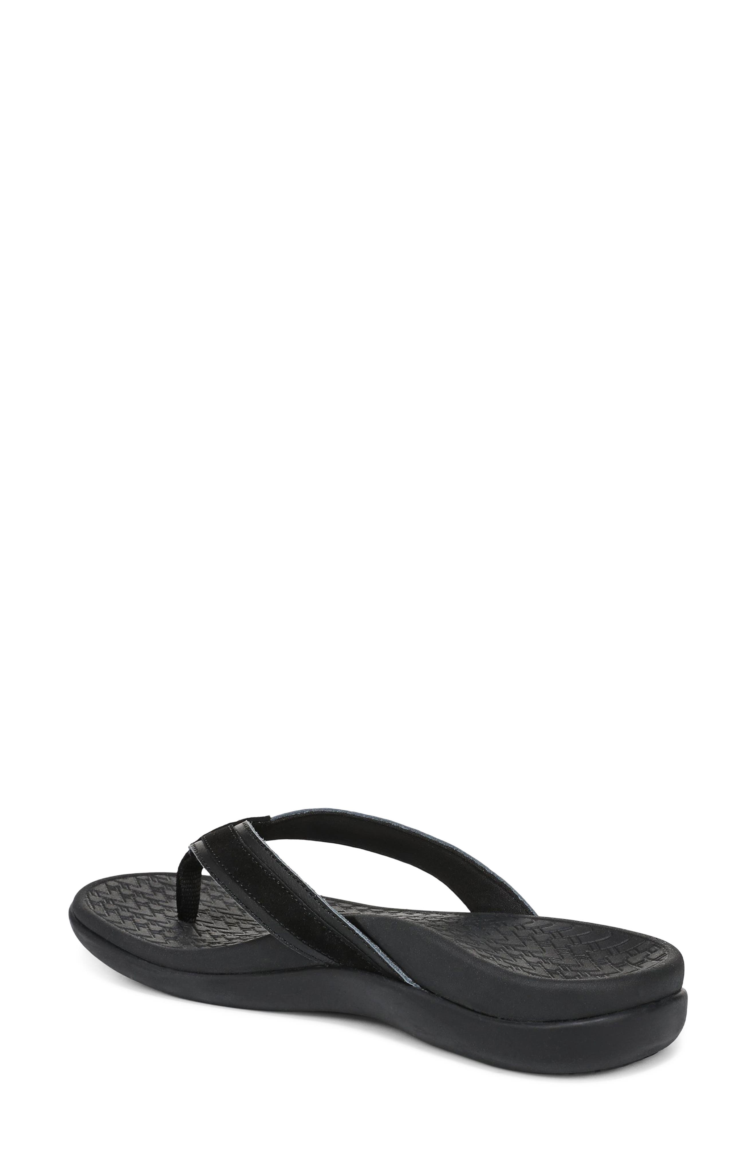 Vionic Tide 2.0 Flip Flop, Alternate, color, Black
