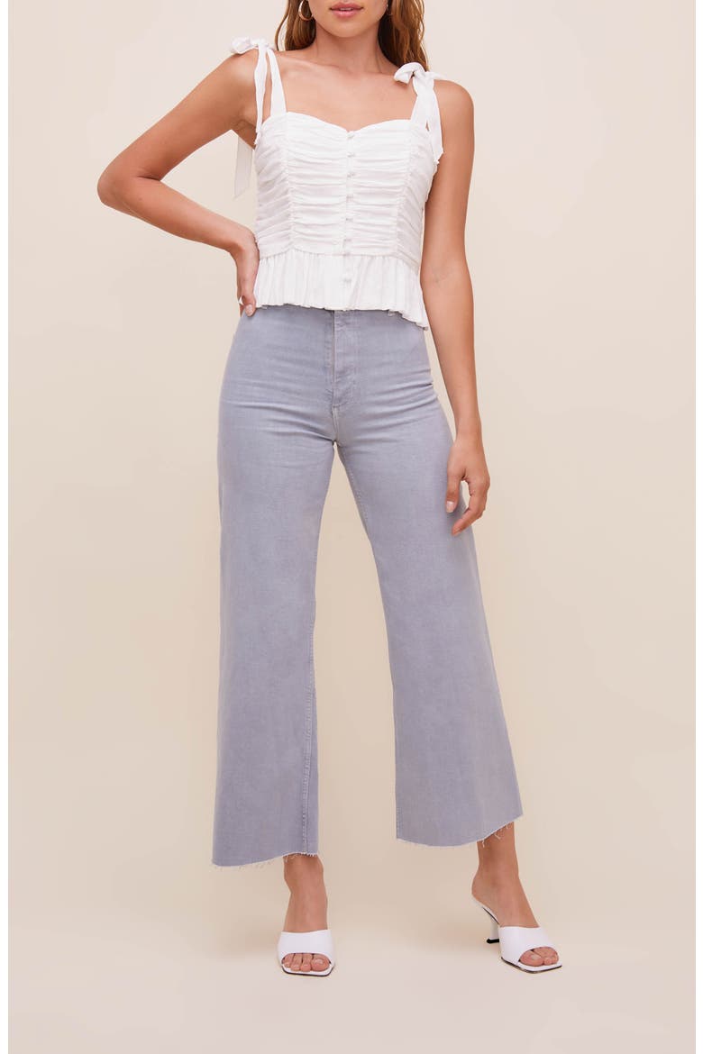 Duffy Sleeveless Top, Alternate, color, OFF WHITE