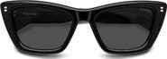 Polaroid 54mm Polarized Cat Eye Sunglasses