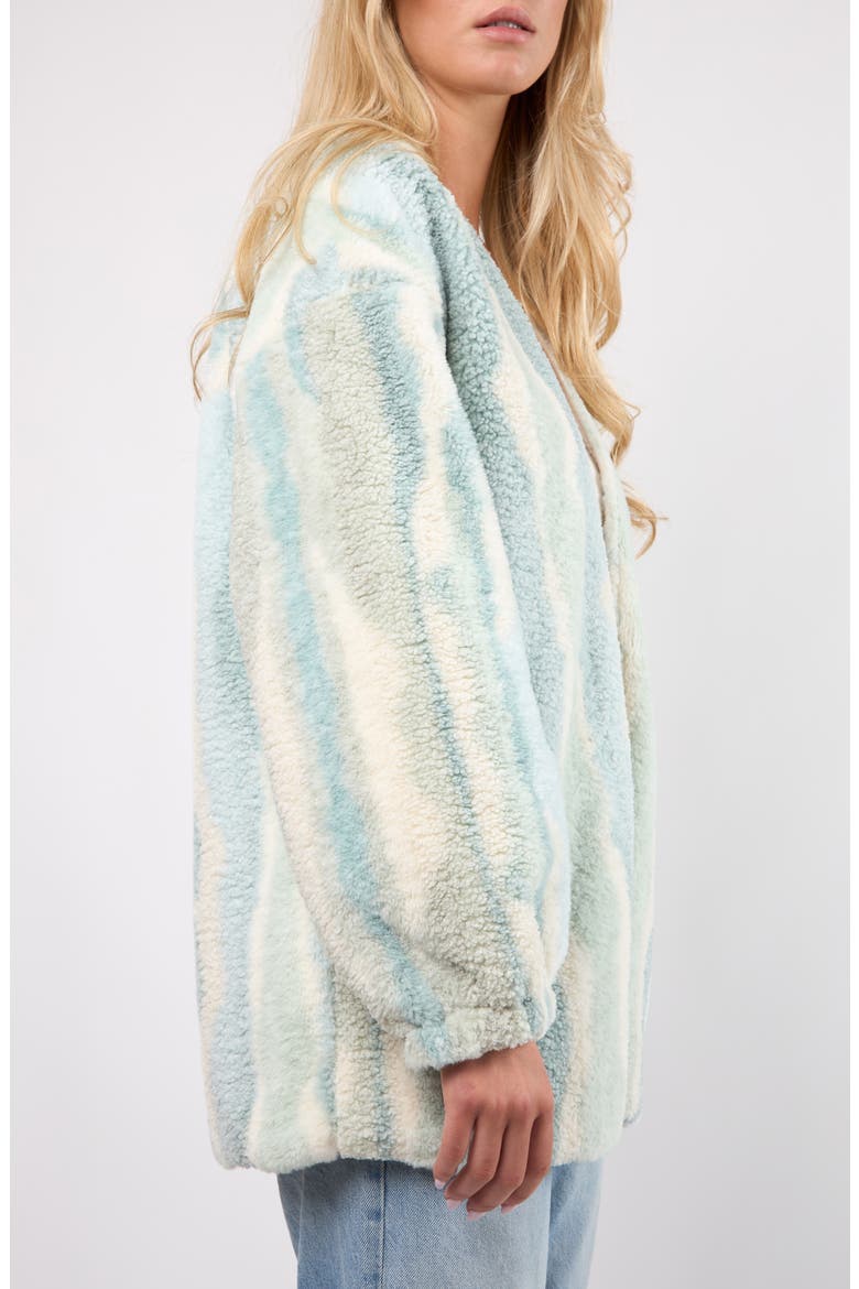 Driftwood High Pile Fleece Jacket, Alternate, color, BLUE
