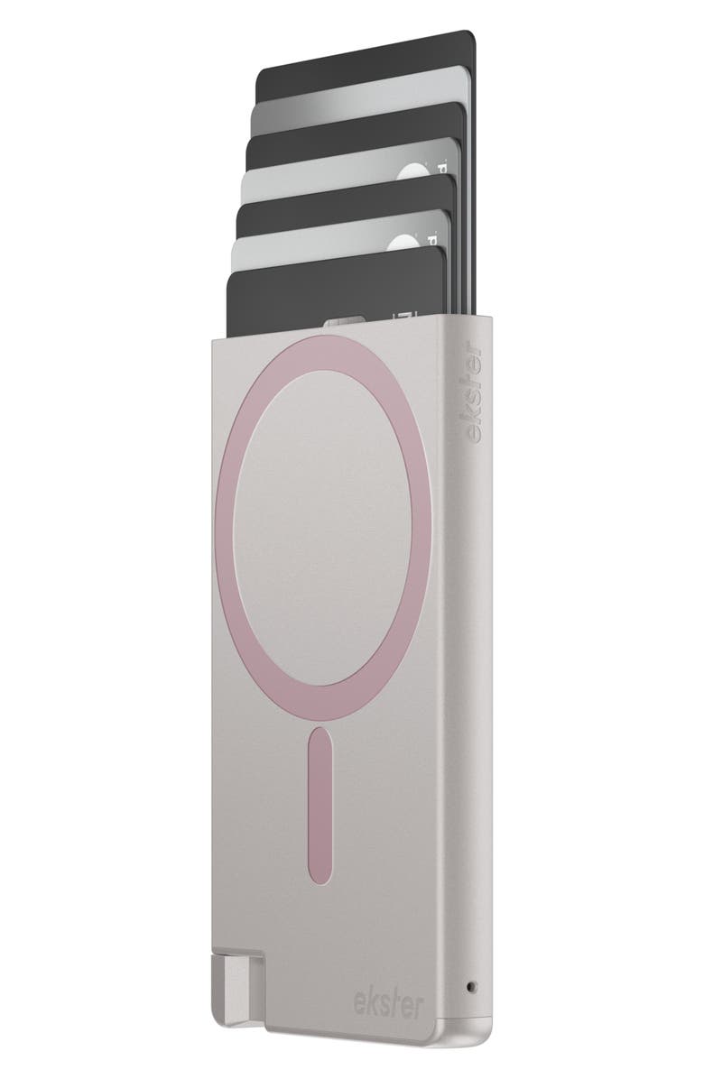 EKSTER MagSafe Cardholder Pro, Alternate, color, Chrome