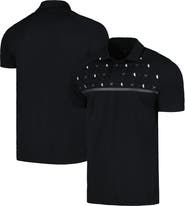 LEVELWEAR Men's Levelwear Black Chicago White Sox Sector Batter Up Raglan Polo