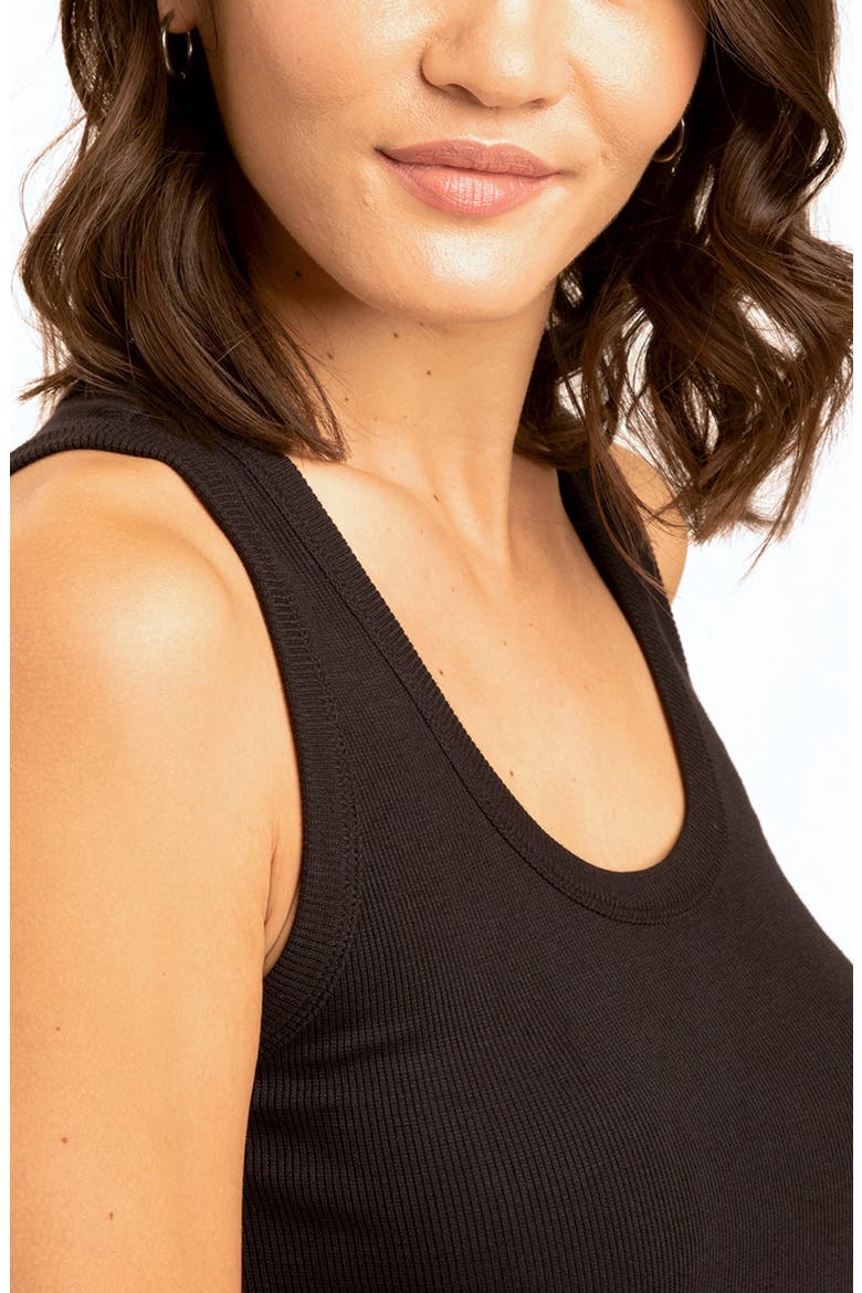 Amazonia Rib Tank, Alternate, color, BLACK