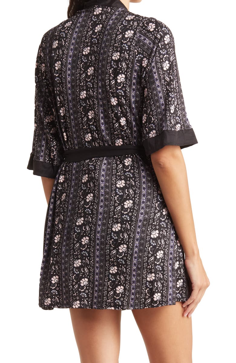 Jessica Simpson Floral Print 3-Piece Pajama Set, Alternate, color,