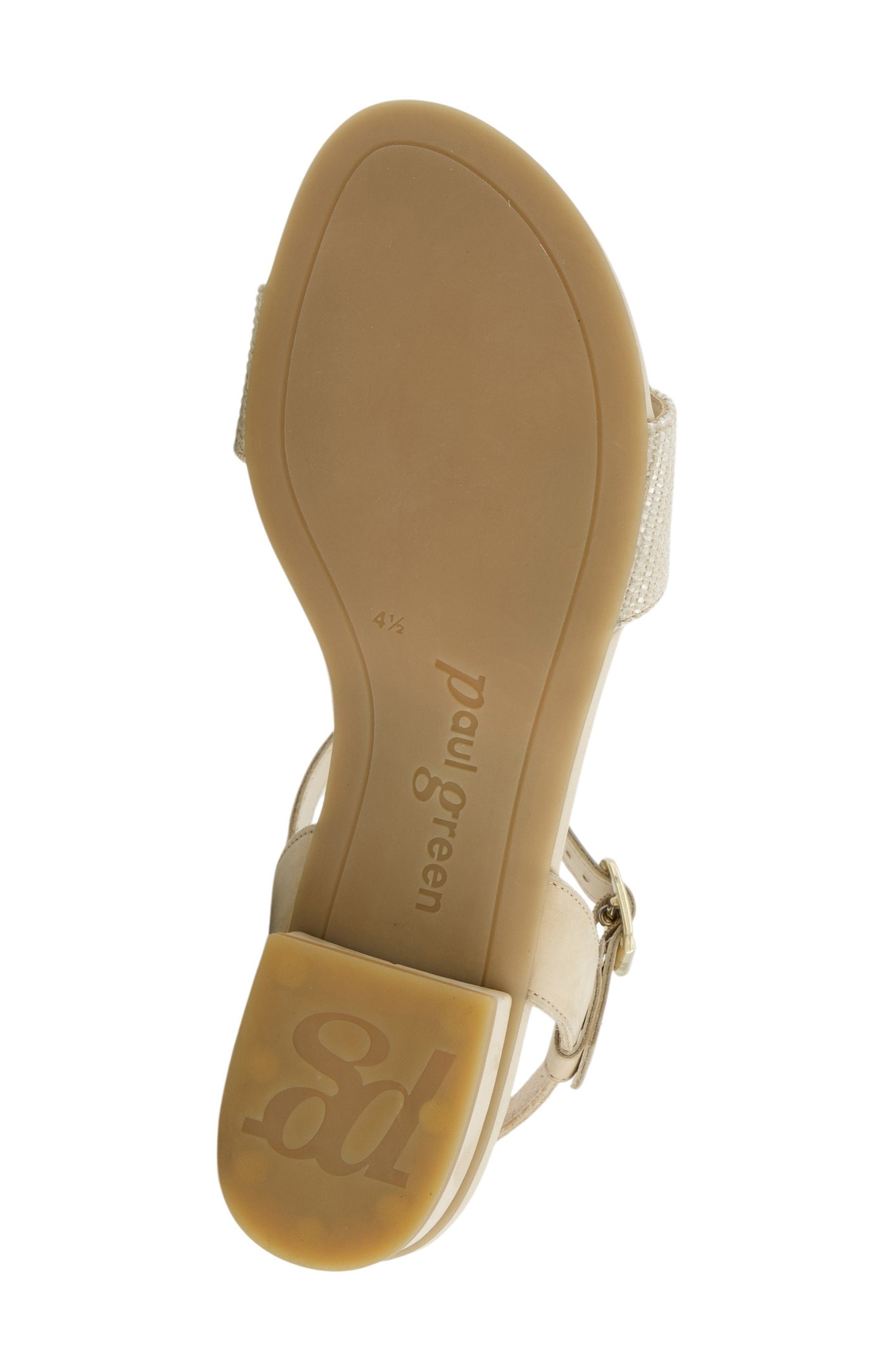 Paul Green Danni Sandal, Alternate, color, Shell Sabbia Combo