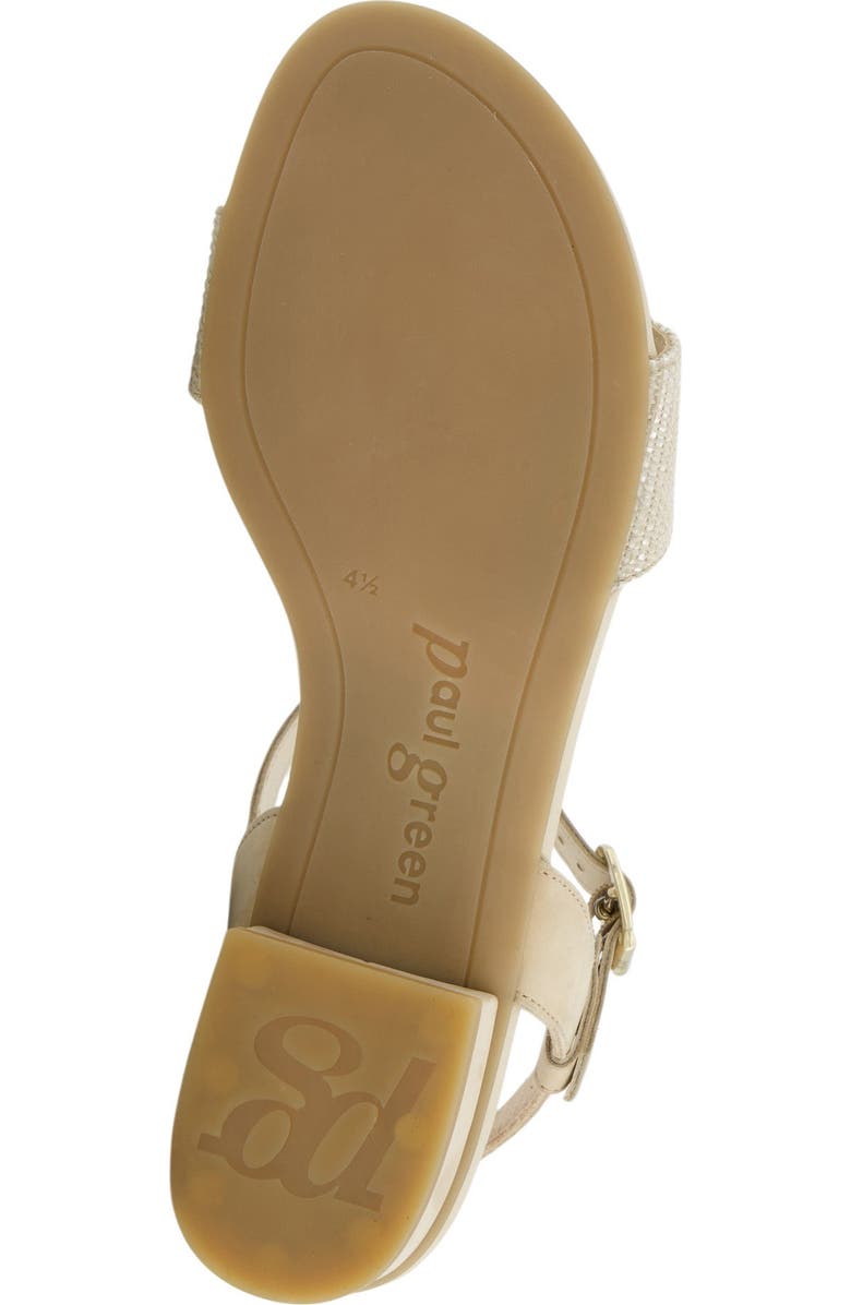 Paul Green Danni Sandal, Alternate, color, Shell Sabbia Combo