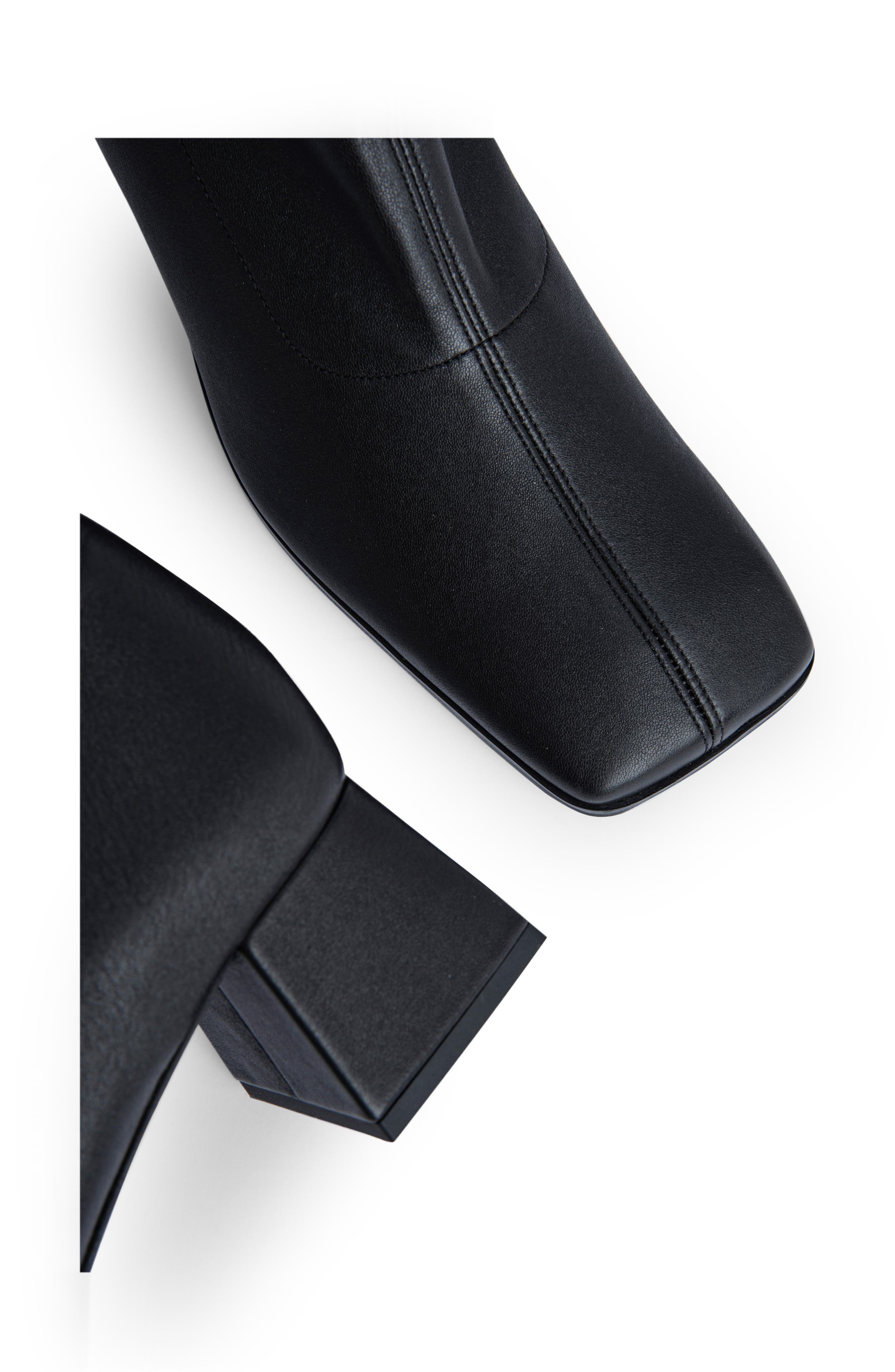 By Far Malik Block Heel Bootie, Alternate, color, 