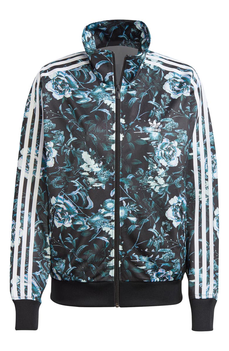 adidas Originals Firebird Floral 3-Stripes Track Jacket, Main, color, 