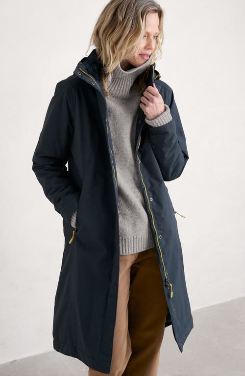 Seasalt Cornwall Janelle Waterproof Coat In Blue