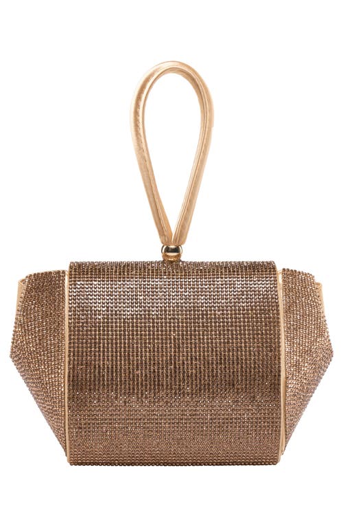 Lady Couture Architectural Rhinestone Evening Bag