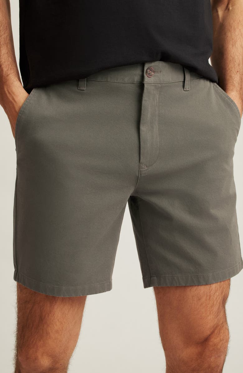Bonobos Washed Stretch Twill Chino Shorts, Main, color, Congo