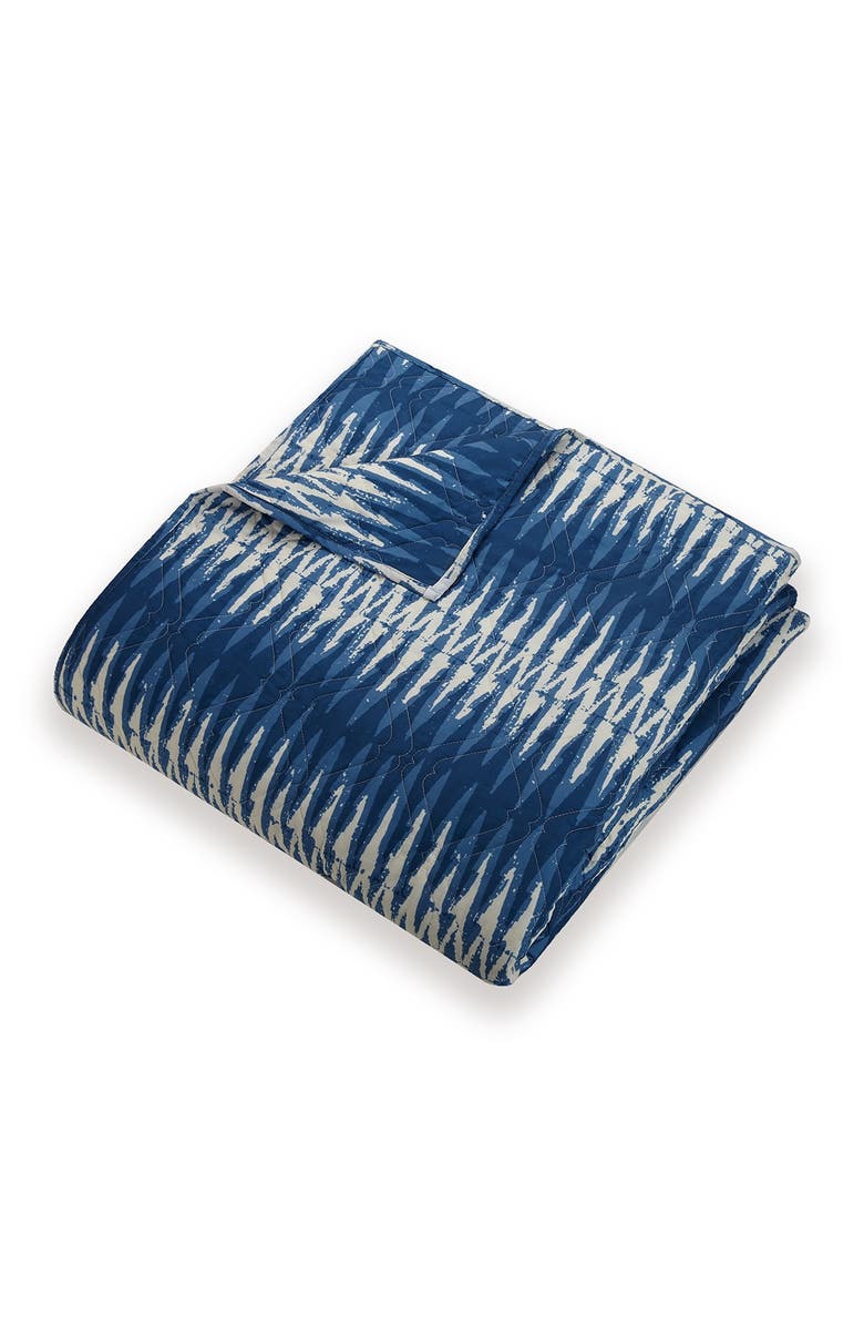 Justina Blakeney Boogie Quilt 2-Piece Set - Twin - Navy Blue, Main, color, 