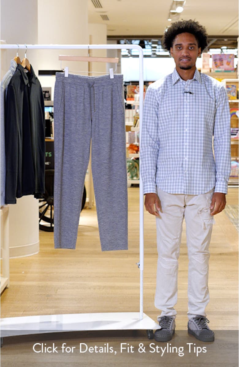 Waffle Knit Joggers, sales video thumbnail