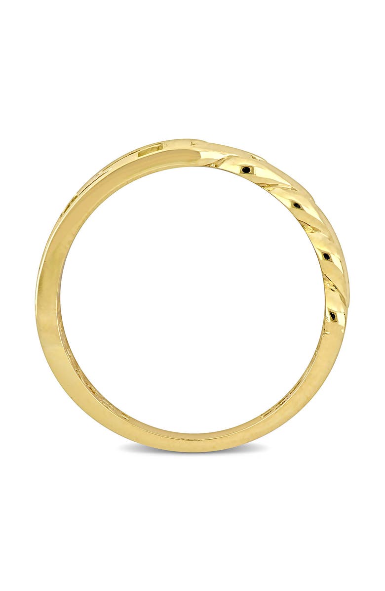 DELMAR Men's Interlocking Greek Key Ring, Alternate, color,