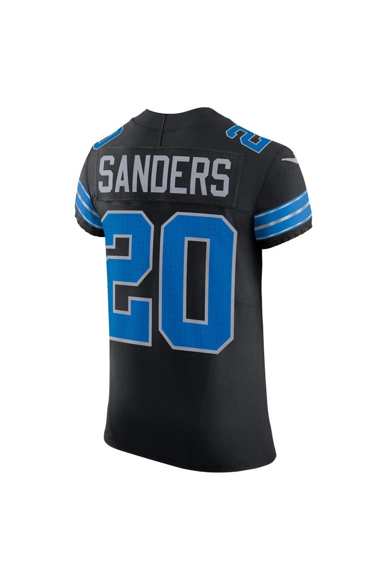 Men's Nike Barry Sanders Black Detroit Lions Retired Player Alternate Vapor F.U.S.E. Elite Jersey, Alternate, color, Black