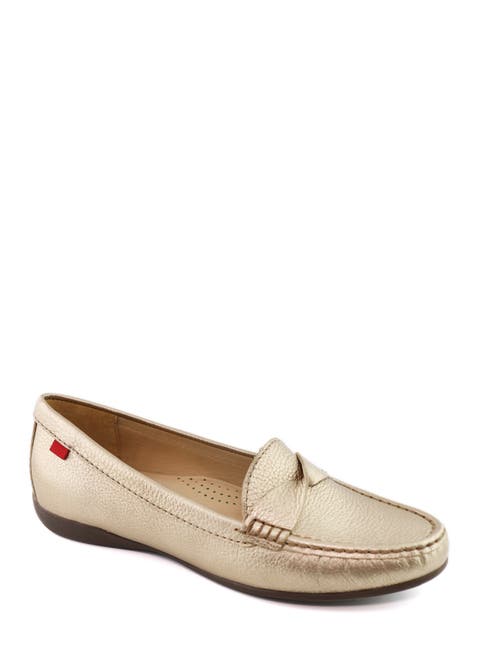 Beverly Road Slip On Leather Loafer