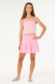 Rip Curl Kids' Premium Surf Crop Cotton Gauze Skirt