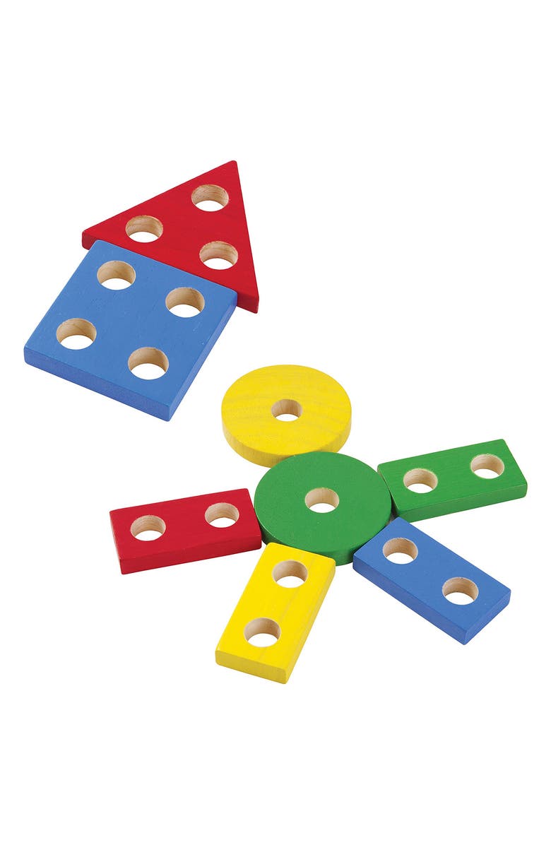 PlanToys<sup>®</sup> Geometric Sorting Board, Alternate, color, Assorted