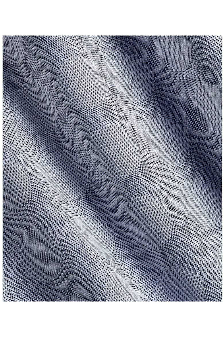 Dot Jacquard Sport Shirt, Alternate, color, DENIM