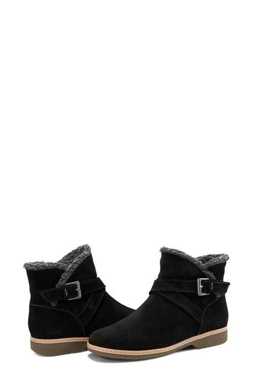 Earth ® Hutton Water Repellent Faux Fur Lined Bootie In Black