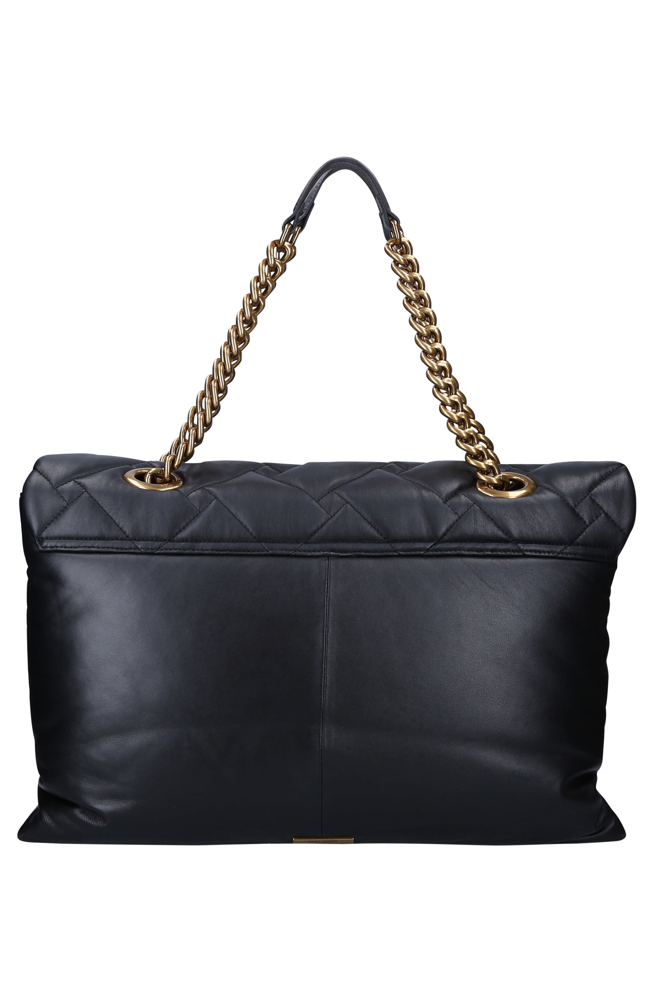 Kurt Geiger London Macro Kensington Quilted Leather Shoulder Bag, Alternate, color, 