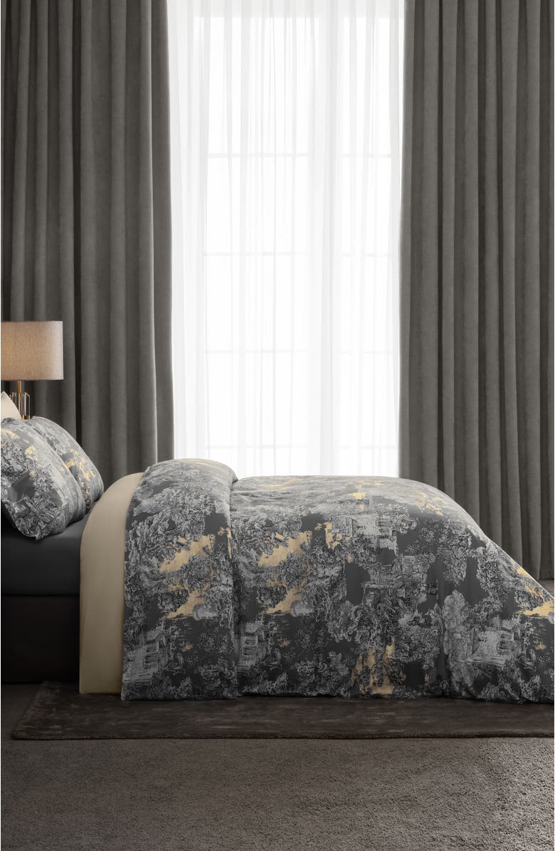 Togas Sievert duvet cover, Alternate, color, Grey