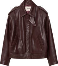 Zadig & Voltaire Lambskin Leather Jacket