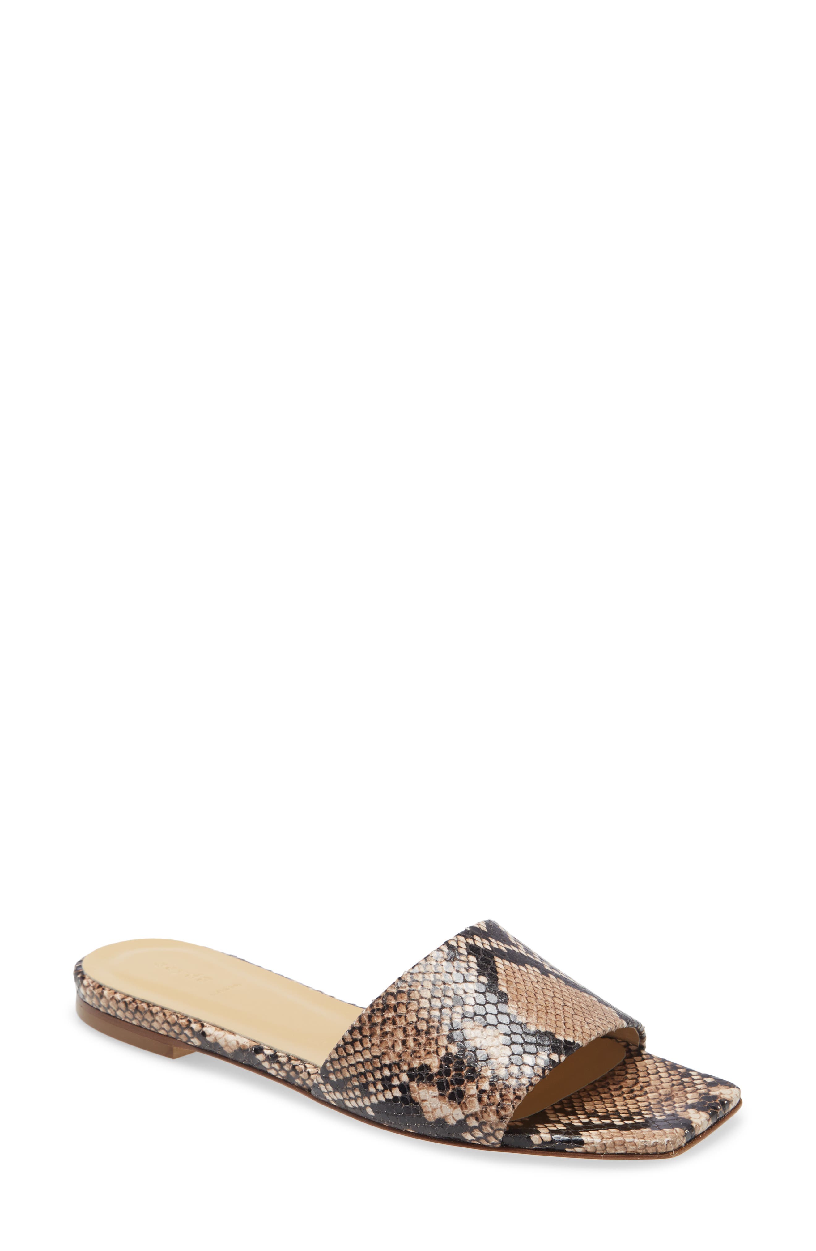 aeyde Anna Slide Sandal, Main, color, 