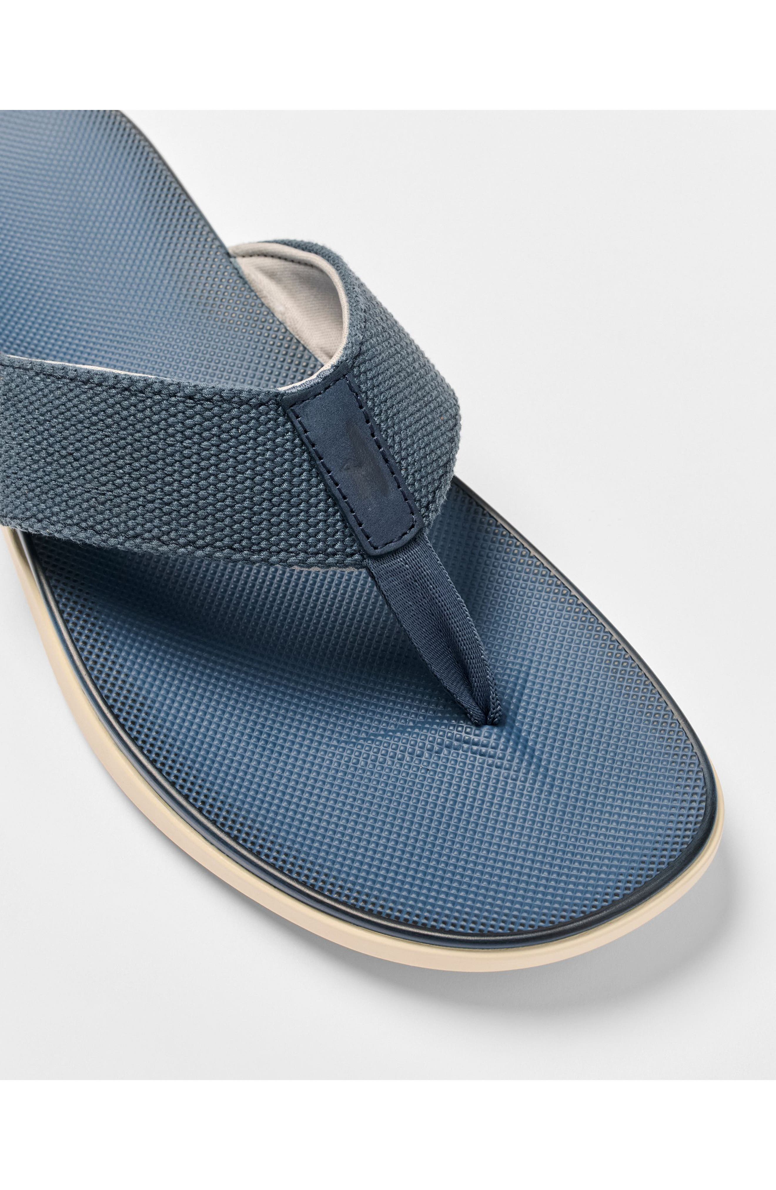 Del Rey Flip Flop, Alternate, color, NAVY