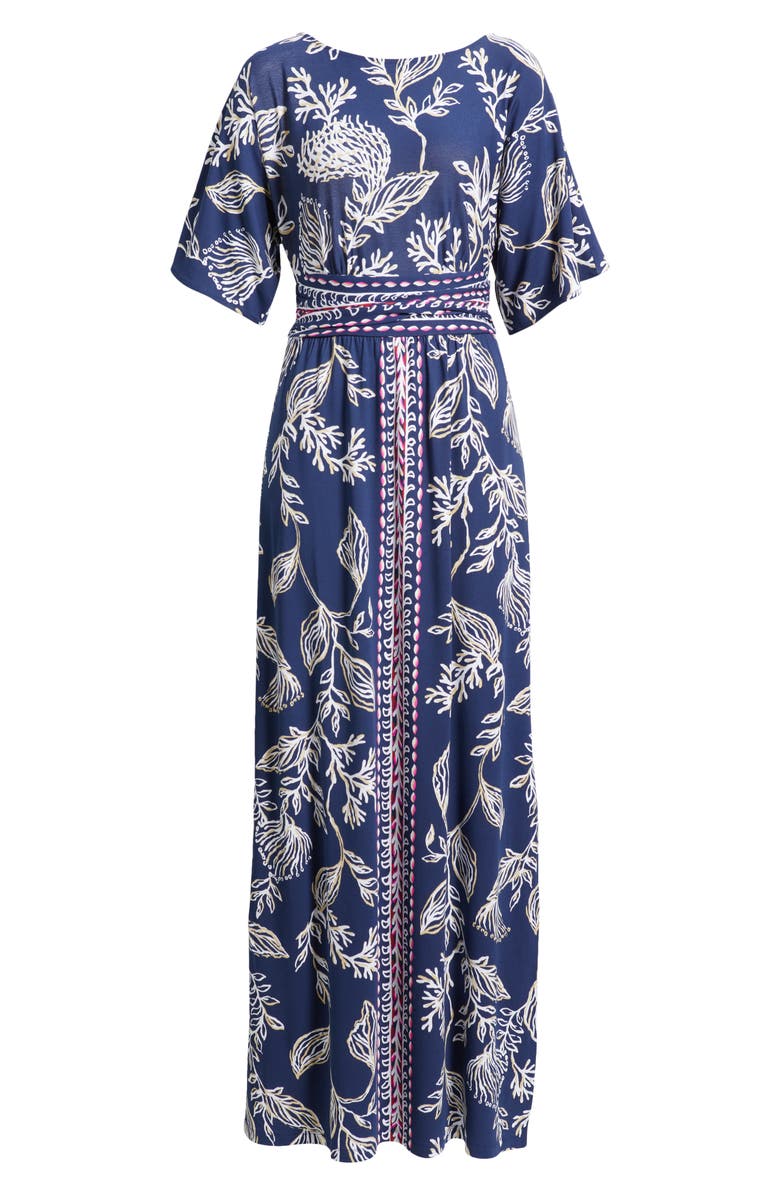 Lilly Pulitzer<sup>®</sup> Parigi Boat Neck Maxi Dress, Alternate, color,