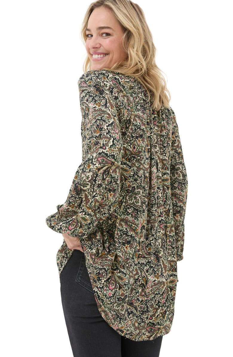 FatFace Women's Faye Wild Paisley Tunic, Alternate, color, 