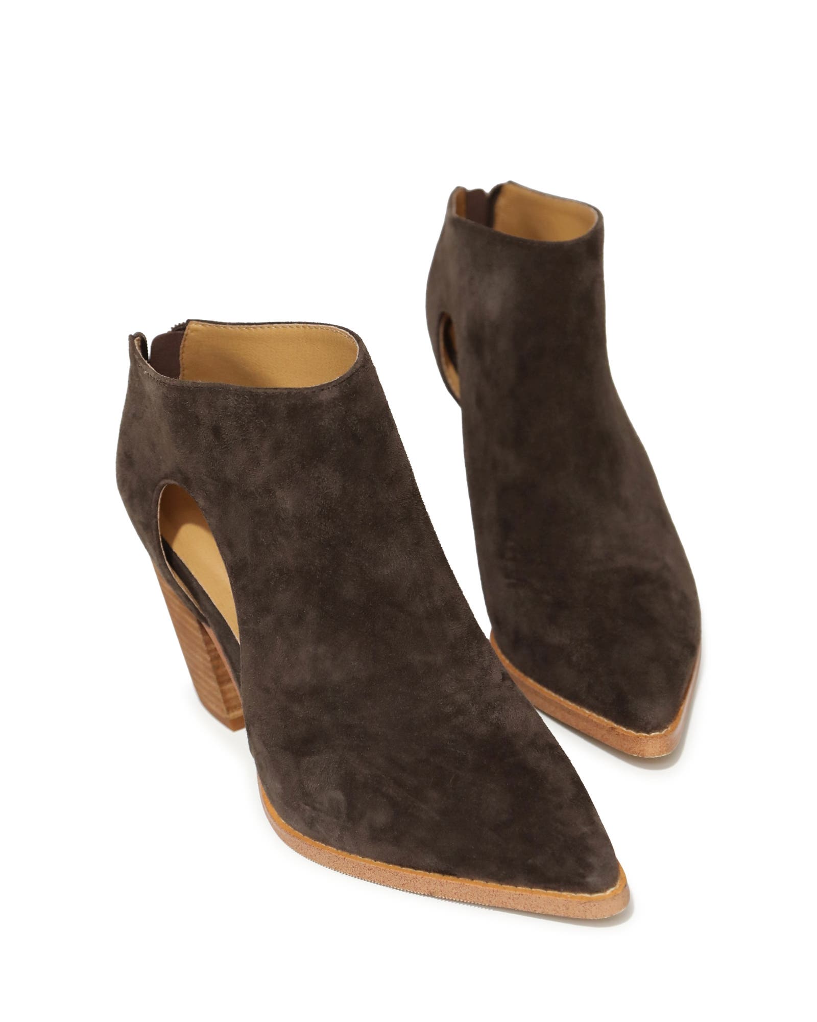 Midnight Special Suede Ankle Boot, Alternate, color, Dark Brown