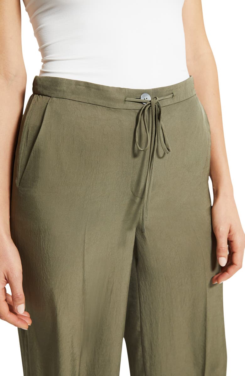 Theory Wide Leg Crop Pants, Alternate, color, 
