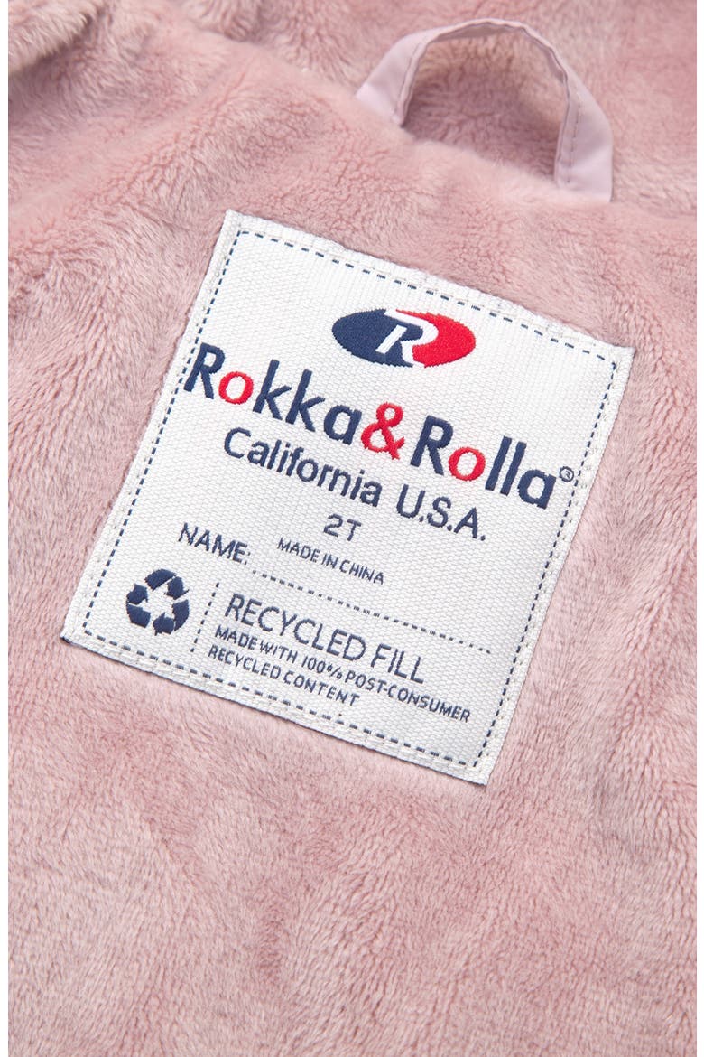 Soft Fleece Lined  Puffer Jacket, Alternate, color, Pearl Pink