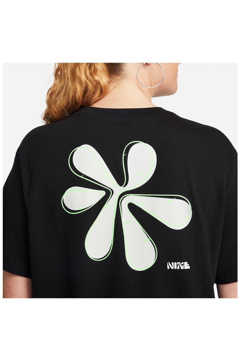 Women's Logo Graphic Tee, Alternate, color, BLACK