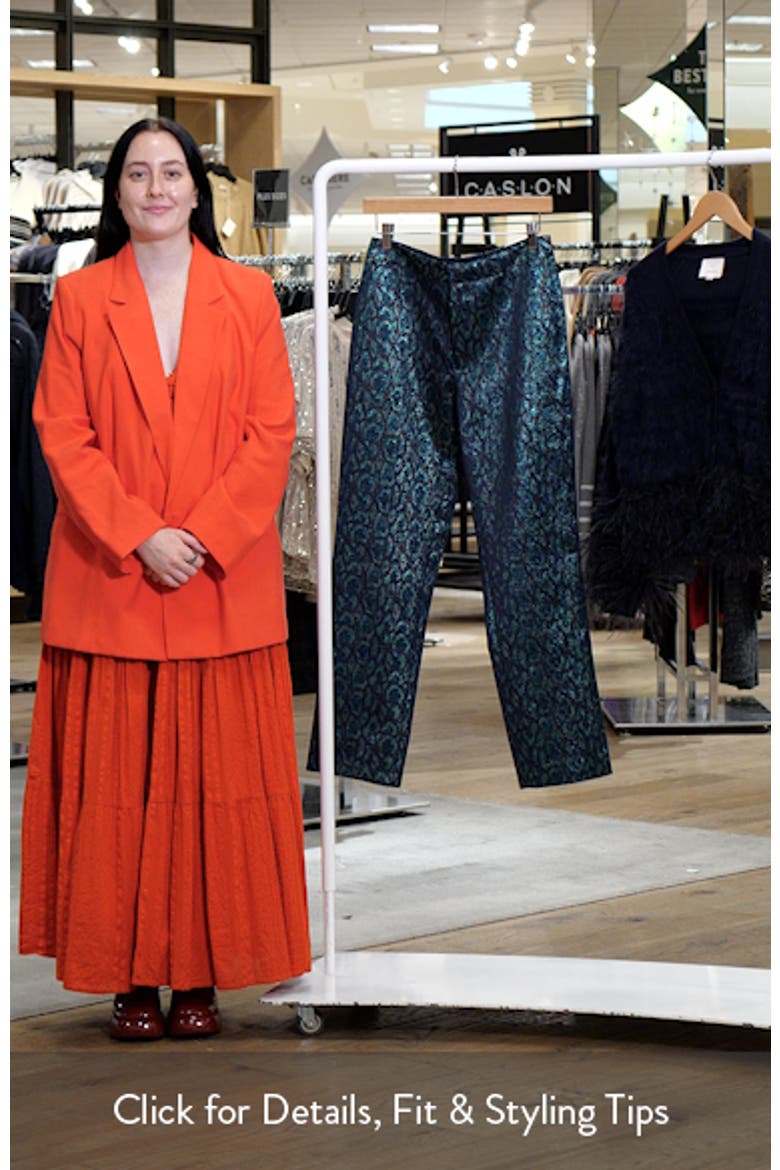 Rebel Metallic Print Pants video