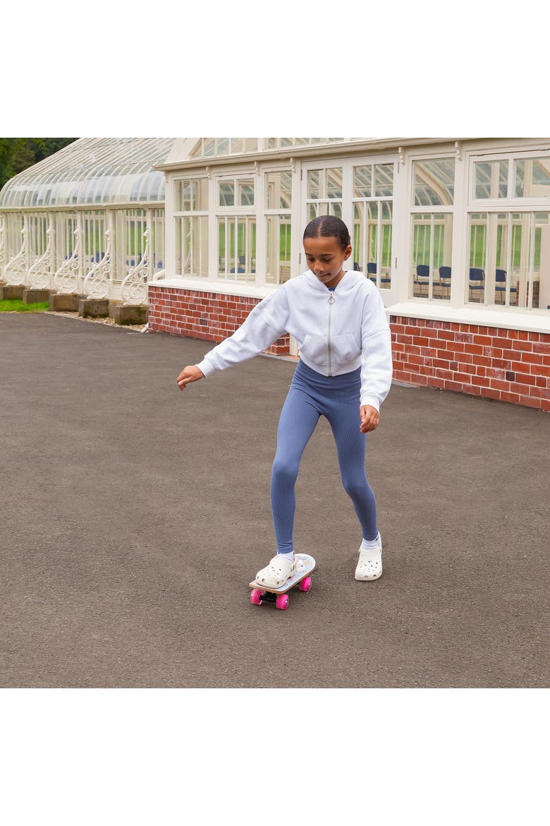 17 Inches Princess Skateboard Flashing Wheels, Antislip Grip, Wooden Deck, Alternate, color, Multicolored