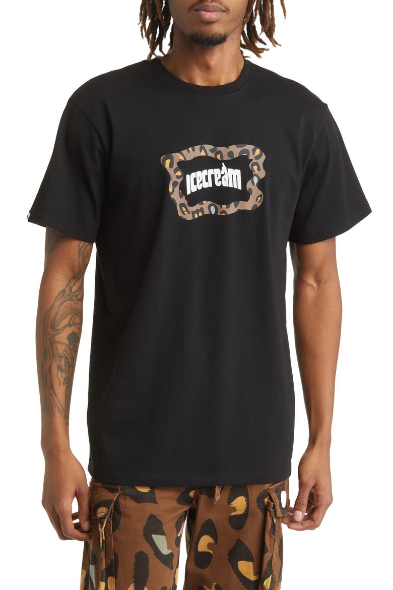 Standard Graphic Tee, Main, color, BLACK