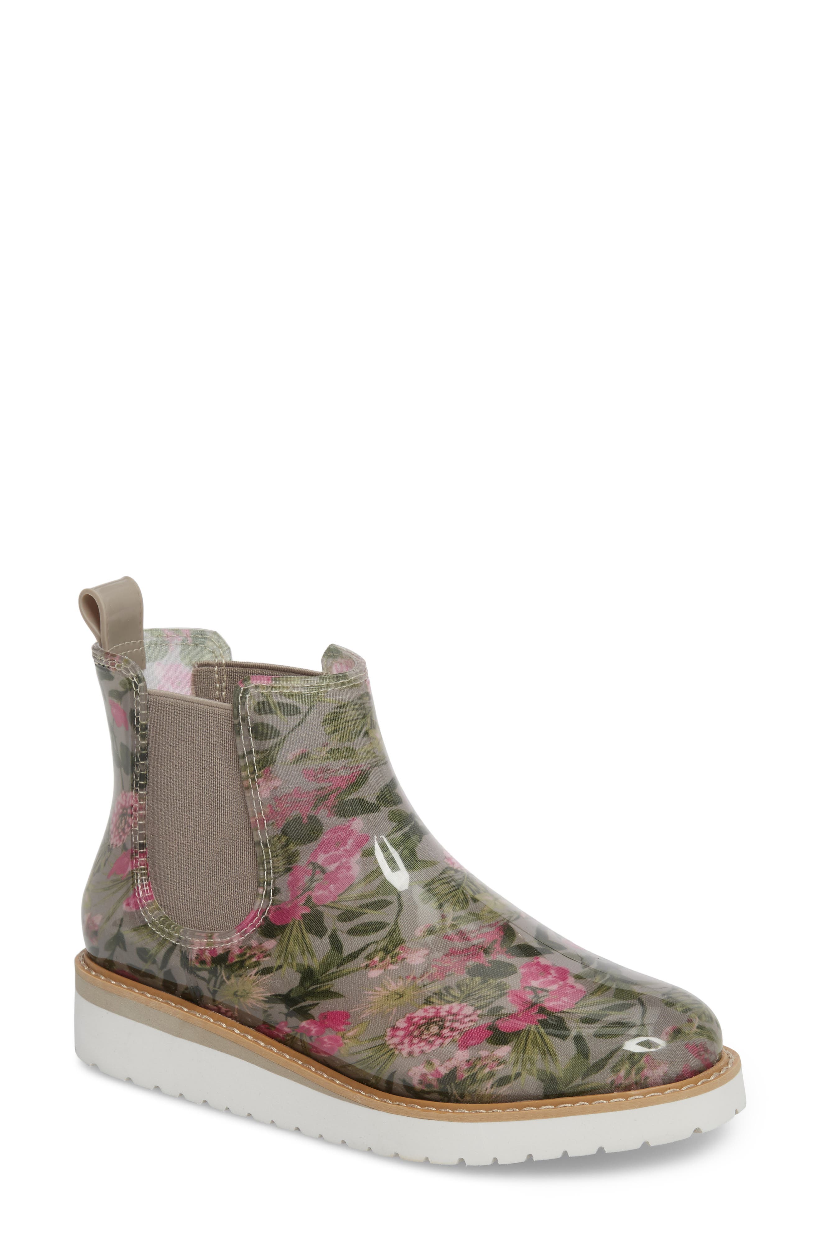 Kensington Chelsea Rain Boot, Main, color, TROPICAL FLORAL