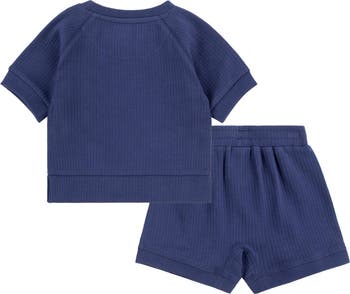 Ready Set Rib T-Shirt & Shorts Set
