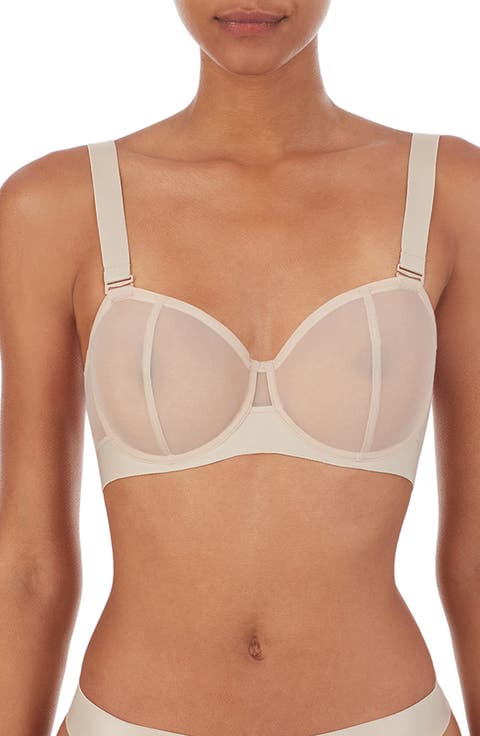 Sheers Strapless Underwire Bra
