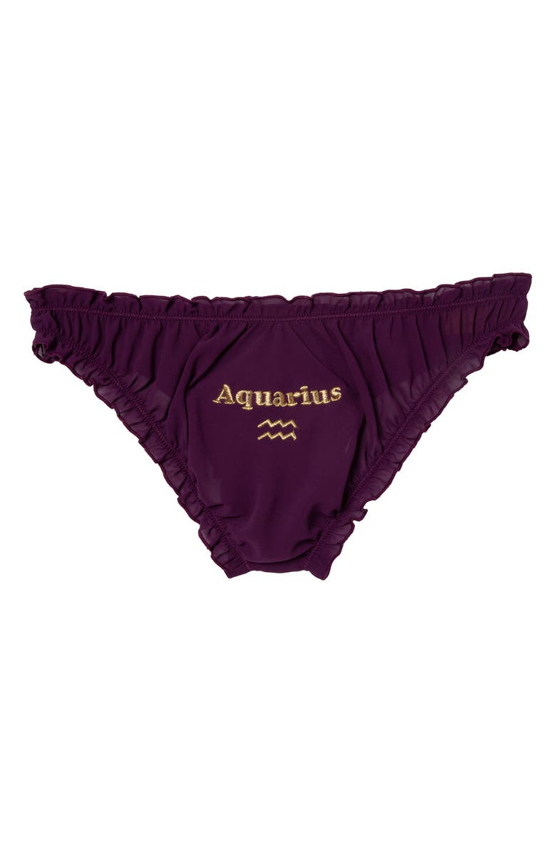 Playful Promises Aquarius Chiffon Panties, Main, color,