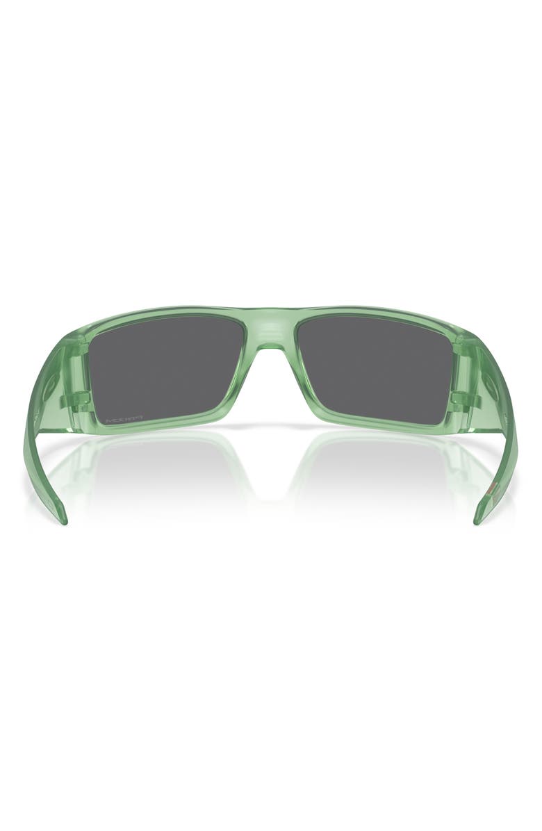 Oakley Heliostat 61mm Prizm<sup>™</sup> Rectangular Sunglasses, Alternate, color, Black Green