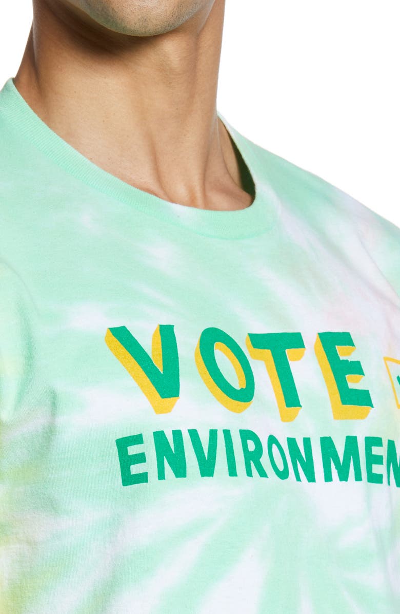 Parks Project x Sierra Club Tie Dye Vote Graphic Tee, Alternate, color, 
