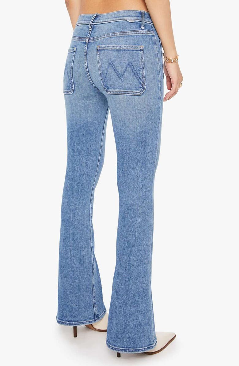 MOTHER Lil' Weekend Flare Jeans, Alternate, color, Poppin Wheelies