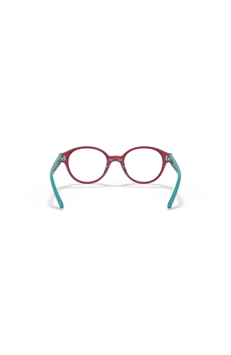 Vogue Eyewear 43mm Oval optical glasses, Alternate, color, Red