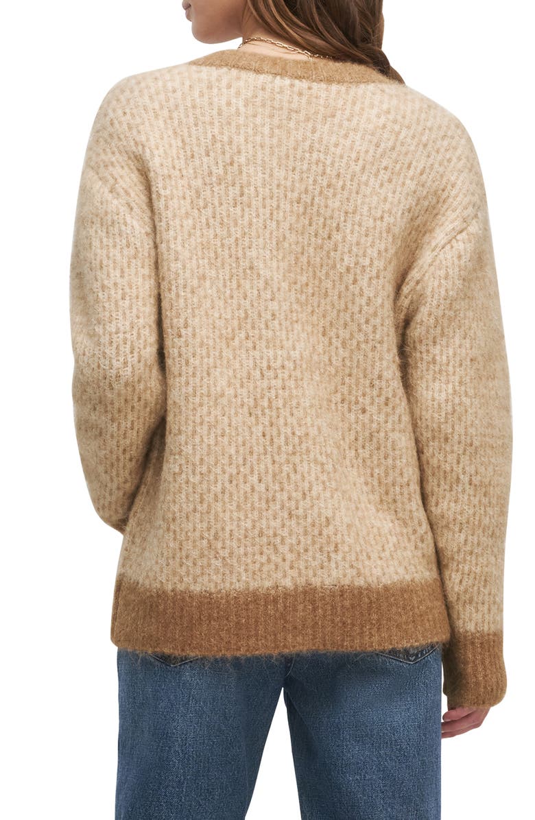 Favorite Daughter The Rio Alpaca Blend Cardigan, Alternate, color, Wheat