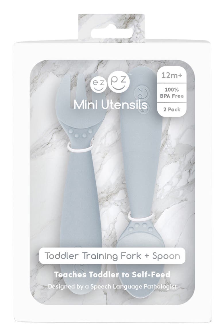 Mini Utensils Set, Alternate, color, PEWTER